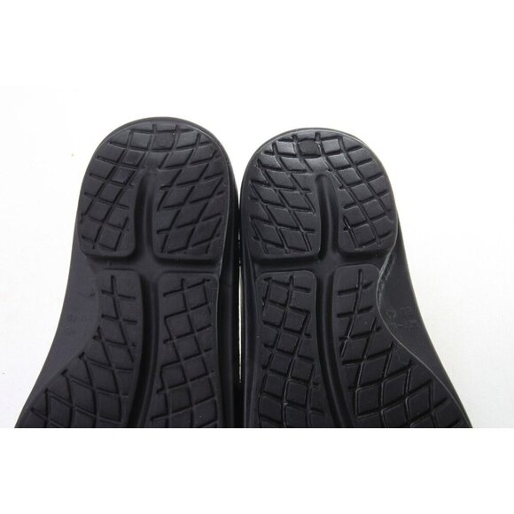 Oofos OOAHH Sandals Unisex Recovery Slide Shoes Black Unisex Women's Sz 9 - Picture 9 of 12